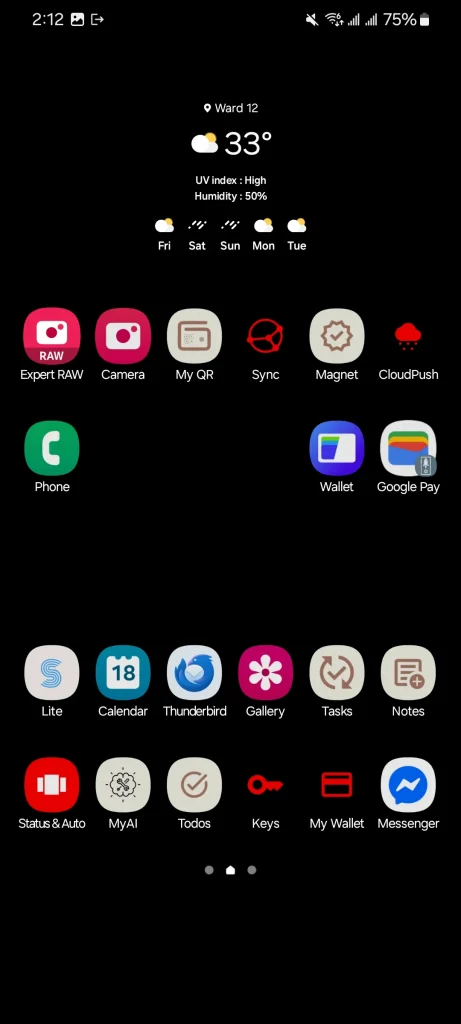 Google Wallet đ&atilde; được th&ecirc;m v&agrave;o m&agrave;n h&igrave;nh ch&iacute;nh