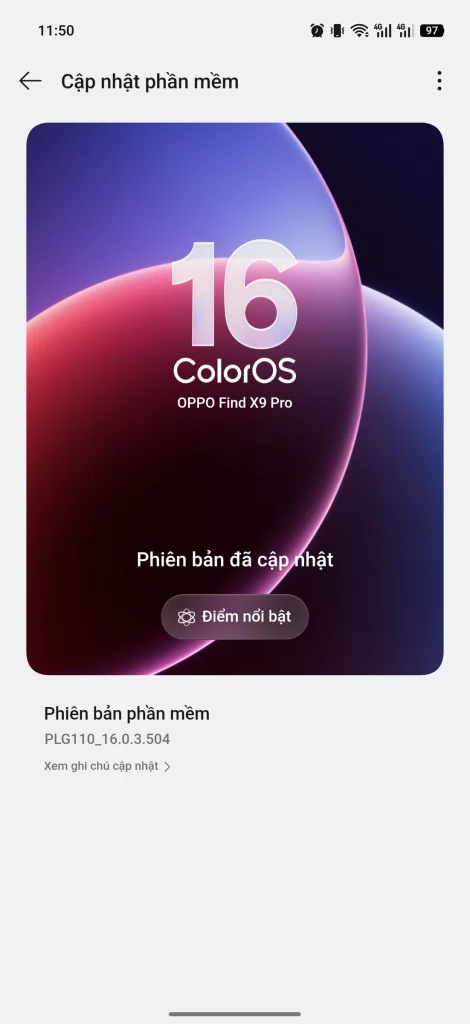 Giao diện Color OS